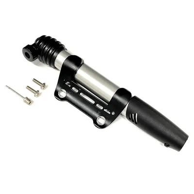 Produktbild von Fahrrad Luftpumpe Inkl. Rahmenbefestigung & Ventilnadel Handpumpe Ballpumpe Mini Fahrradpumpe Handluftpumpe