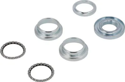 Image de Kit de roulements de direction, 6 pièces pour Simson Schwalbe KR51/1, KR51/2, étoile, sparrowhawk, Habicht, SR4