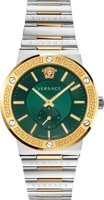 A close-up studio shot of a men's watch.