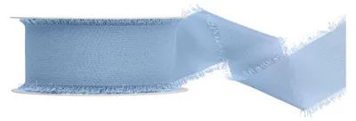 Chiffonband 4cm x 10m Blau
