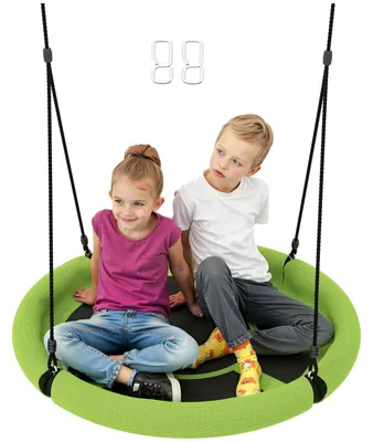 Produktbild von Nestschaukel, höhenverstellbar, Grün, für Kinder Garten