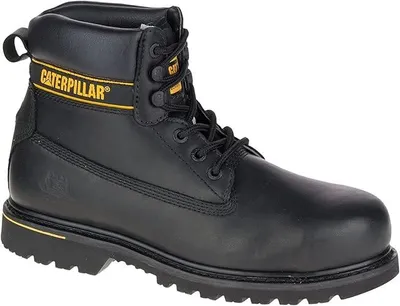 Produktbild von Caterpillar Holton Schwarz Arbeitsschuhe Sicherheitsstiefel Stahlkappe S3 Gr. 45