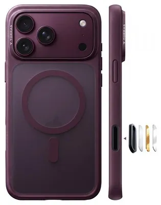 Obrázok produktu pre Puzdro MagSafe pre Apple iPhone 18 Pro Max / 17 Pro Max, značka Torras, model Guardian, farba: sivá