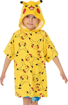 Obrázek produktu pro Pokémon - Dětský ručník s kapucí NS7458 (104-116) (žlutý)