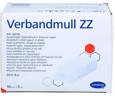 Produktbild von HARTMANN Verbandmull ZZ 10 cm x 5 m, 1 St. Verband