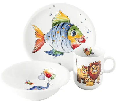 Zdjęcie produktu dla SELTMANN Compact Kinder-Set 3-tlg., Bunte Tierwelt