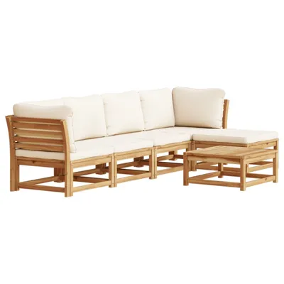 Zdjęcie produktu dla VidaXL 3214287, Kremowy, Drewno akacjowe, 110 kg, Dorośli i dzieci, 630 mm, 630 mm