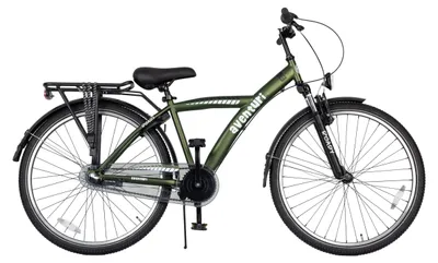 Produktbild von Aventuri Roady 3.0 Jungenfahrrad 26 Zoll, Kinderfahrrad für 10 bis 14 Jahre, 3 Gänge, Dunkelgrün