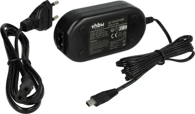 Produktbild von vhbw Netzteil kompatibel mit Canon ZR930, ZR-830, ZR950, ZR850, ZR900, ZR-950, ZR-960, ZR-930, ZR-850, ZR960, ZR-900 Kamera, Digitalkamera, 2m