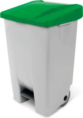 A standalone product shot of a trash can.