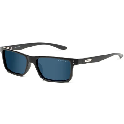 Immagine prodotto di Occhiali da gioco e per computer GUNNAR - Vertex - Potenza di lettura +1.0, colore della montatura: Onyx, tonalità delle lenti: Sun (bloccano il 90% della luce blu e il 100% dei raggi UV) – Occhiali con filtro per la luce blu – Lenti brevettate