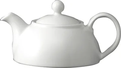 Produktbild von CHURCHILL White Holloware Tea-For-One-Kanne, Inhalt: 0,362 Liter, Höhe: 100 mm