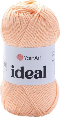 Produktbild von Yarn Art Ideal 225 Pinkish Orange Strickgarn