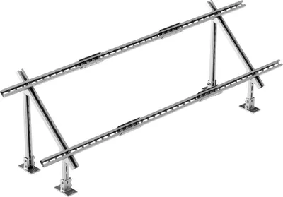 Obrázek produktu pro Vícečlenné montážní konzoly pro solární panely, nastavitelné konzoly 30°–60°