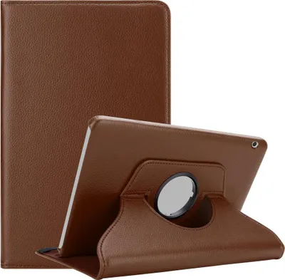 Produktbild von Cadorabo Hülle für Huawei MediaPad T3 10 (9.6 Zoll) Tablet Schutz Hülle in Braun Schutzhülle Etui Case Tasche Cover