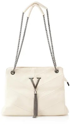 Produktbild von faina Women's Handtasche Bag Clutch, WOLLWEISS