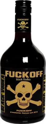 Produktbild von Fuckoff BLACK Vodka 40% Vol. 0,7l