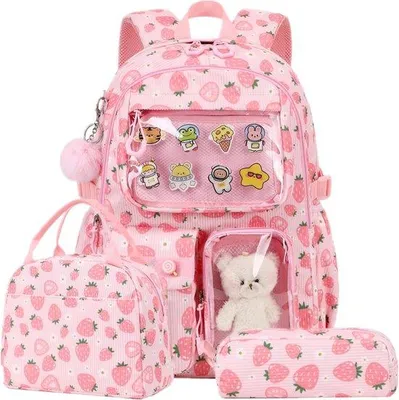 Productafbeelding van Jumpopack schoolrugzak meisjes set kinderrugzak borstriem schooltas kinderen schooltas tieners