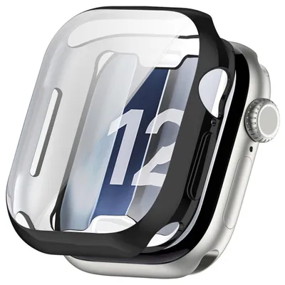 Immagine prodotto di Custodia in TPU per smartwatch, compatibile con Apple Watch Series 1, 2, 42mm, con protezione completa dello schermo, colore nero