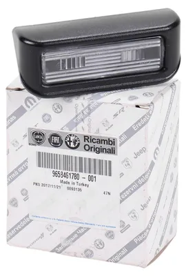 Immagine prodotto di Luce targa Fiat Nuova Scudo anno 2007 2016 9658461780