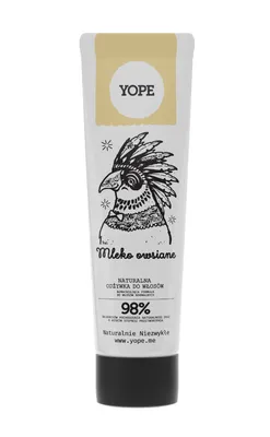 Produktbild von YOPE Natürliche Haarspülung Hafermilch 170ml