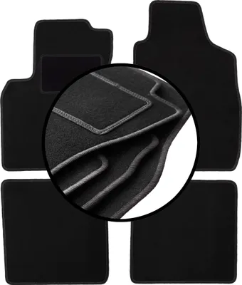 Image de tapis de sol en velours pour Fiat Panda II (2002-2010)