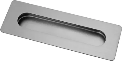 Produktbild von Edelstahl Muldengriff Muschelgriff Möbelgriff Griffmulde Griffmuschel Griff 180x60mm