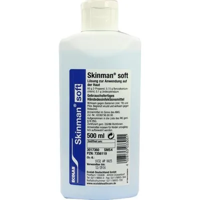 Produktbild von Skinman soft Händedesinfektion Spenderflasche 500 ml