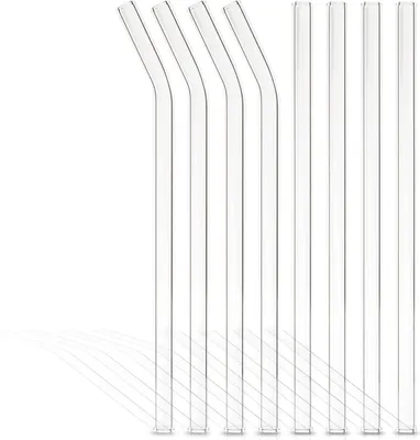 Produktbild von Glas Strohhalme, 8er Set