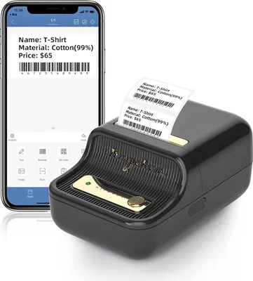 Zdjęcie produktu dla .NIIMBOT B21 Drukarka Termiczna NAKLEJKI Bluetooth