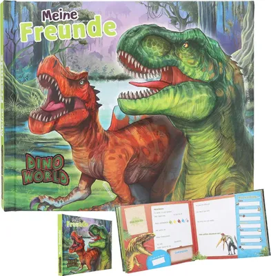Produktbild von Depesche Dino World Freundebuch