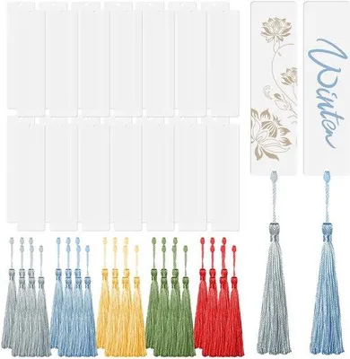 Obrázok produktu pre Akrylové záložky s farebným štetcom – 12 x 3,2 cm