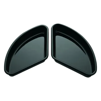 Produktbild von Rösle 25084 Barbecue-Garschalen, 2er Set, schwarz