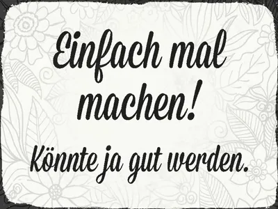 Produktbild von vianmo Holzschild 30x40 cm einfach mal machen