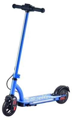 Immagine prodotto di Monopattino elettrico - E6 Pro - Per bambini - Motore 100–200 W - 24 V - Ruote da 15,2 cm - Pieghevole - Blu
