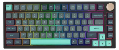 Produktbild von VGN N75 Mechanische Tastatur 75% Hot Swap Dynamic Purple