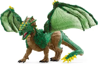 Produktbild von Drache der Jungle Figur, ELDRADOR CREATURES Fantastische Figur, 19 x 22 x 13 cm, Schleich 70791