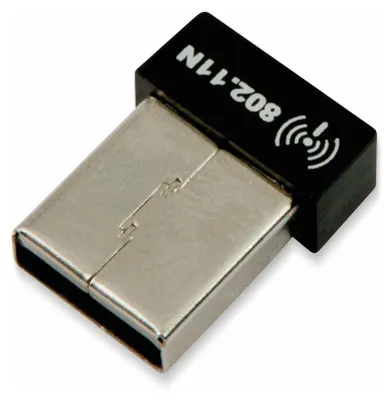 Obrázok produktu pre ALLNET ALL-WA0150N, Bezdrôtový, USB, WLAN, Wi-Fi 4 (802.11n), 150 Mbit/s, Čierna