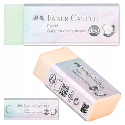 Image de Faber Castell Gomme sans poussière 62x22x12 mm pastel