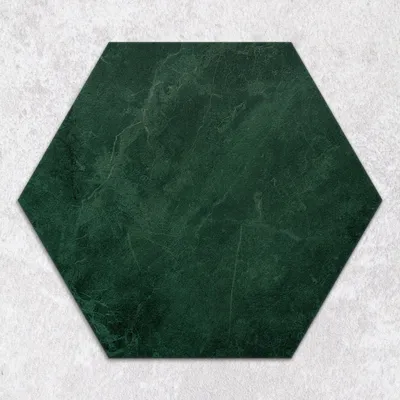 Produktbild von Glas-Herdabdeckplatten Glaskeramikkochfeld-Abdeckung Spritzschutz Glas hexagon 40 cm Marmor bunt