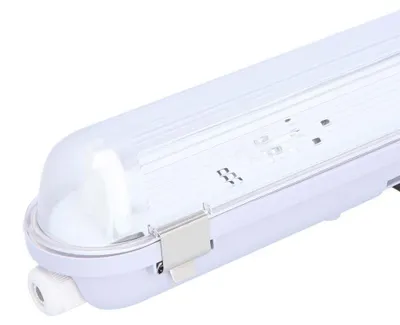 Produktbild von hoftronic LED Feuchtraumleuchte 120cm 18W IP65 Grau