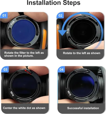 Produktbild von 4 in 1 Drone ND PL Filter Aluminiumlegierung Optisches Glas ND8PL ND16PL ND32PL ND64PL für Avata2