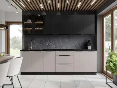 Produktbild von Küchenmöbel-Set "B" Kochzeile Siena/ Arona 260cm