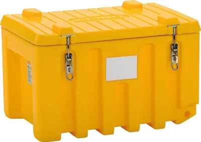 Zdjęcie produktu dla CEMbox 150 l żółtyRAL 1023, kompletny.