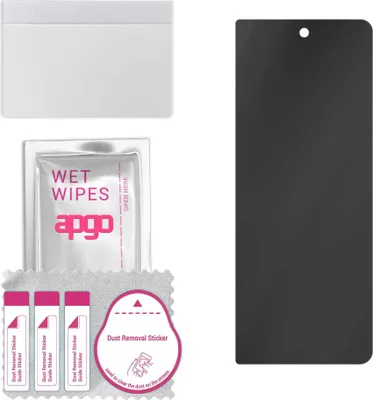 Produktbild von apgo Hybrid Privacy Schutzglas, Matt, kompatibel mit Honor Magic V2, Anti-Spy, toller Ersatz für Hartglas, kratzfester Displayschutzglas, Displayschutz, Full Glue