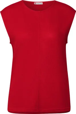 Produktbild von summer knit look top 16278 glory red Größe 36