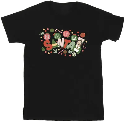 Produktbild von Elf - "Fa La La" T-Shirt für Herren BI24177 (3XL) (Schwarz)