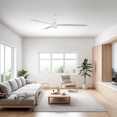 Produktbild von BAIRES L Deckenventilator Weiß Ø152 cm