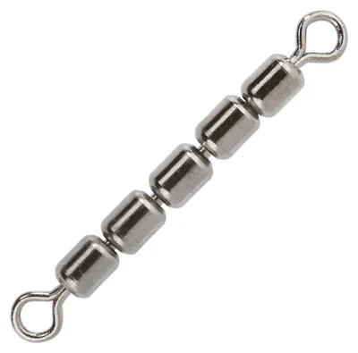 Produktbild von Balzer 5-fach Wirbelkette - Forellenwirbel, Größe:Gr. 10, Tragkraft:14kg, Packungsinhalt:5 Stück