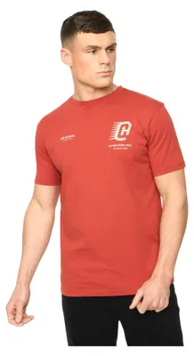 Image de Crosshatch - T-shirt « Morville » pour homme, en coton BG2554 (L) (rouge)